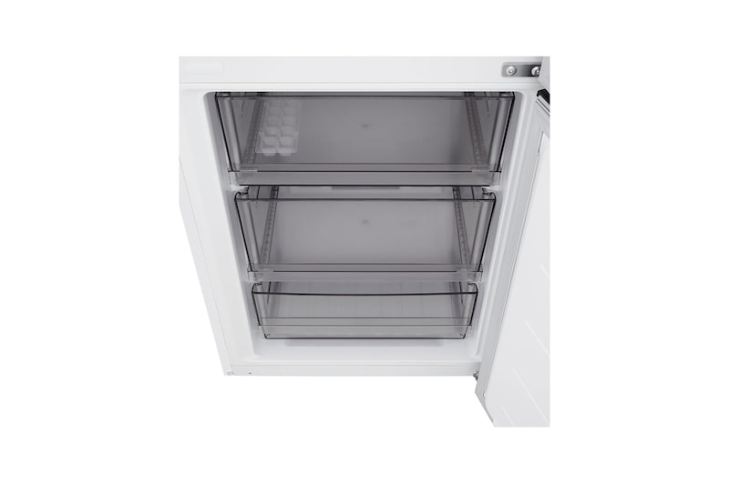 Vista superior do frigorífico combinado LG (gbbsj10esw)