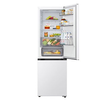 À esquerda, carne com -3 °C, no centro, peixe fresco com 0 °C e, à direita, queijo com 2 °C.