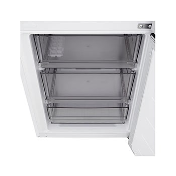 Vista superior do frigorífico combinado LG (gbbsj10esw)