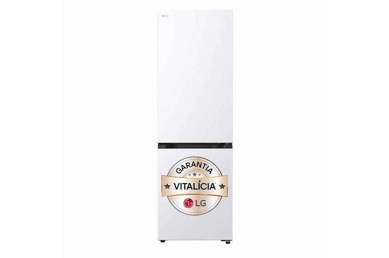 Vista frontal de Frigorífico combinado de 333 L em Branco GBBSJ10ESW
