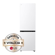 Vista frontal de Frigorífico combinado de 333 L em Branco GBBSJ10ESW