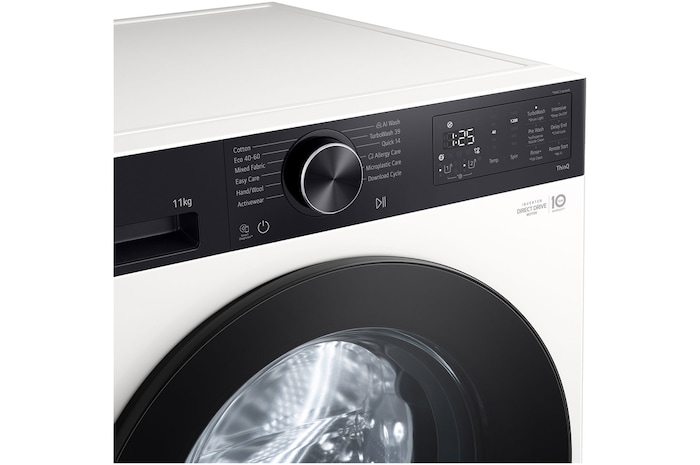 Vista detalhada do botão e do painel