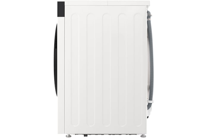 Vista Lateral da máquina de lavar roupa LG