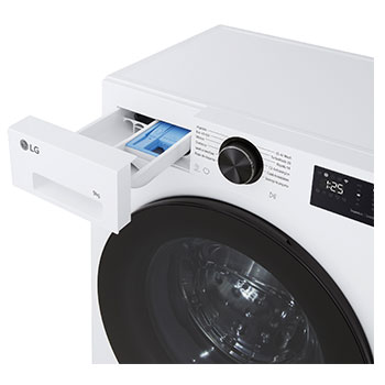 Máquina de Lavar Roupa LG 9kg Branca com AI DD e Classe Energética A-30%