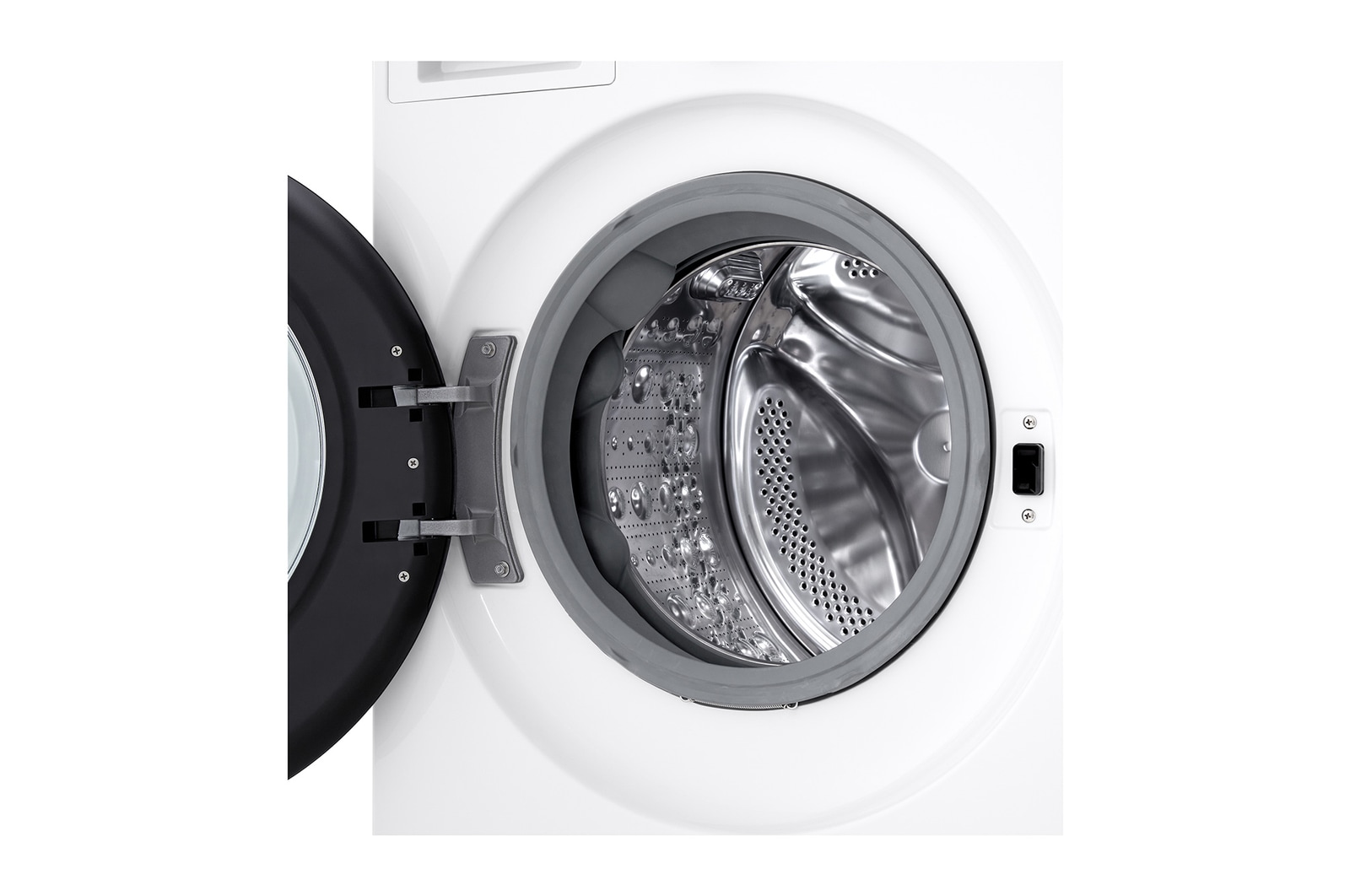 Máquina de lavar roupa LG a detetar camisas, numa lavandaria