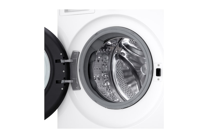 Máquina de lavar roupa LG a detetar camisas, numa lavandaria