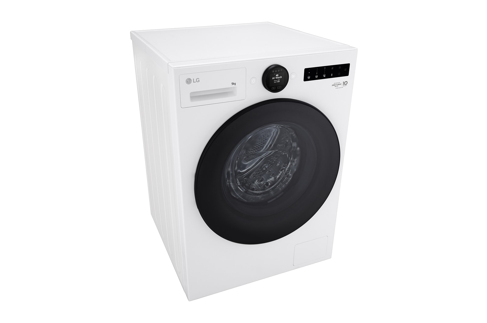 Imagem da dimensão e instalação da máquina de lavar roupa LG