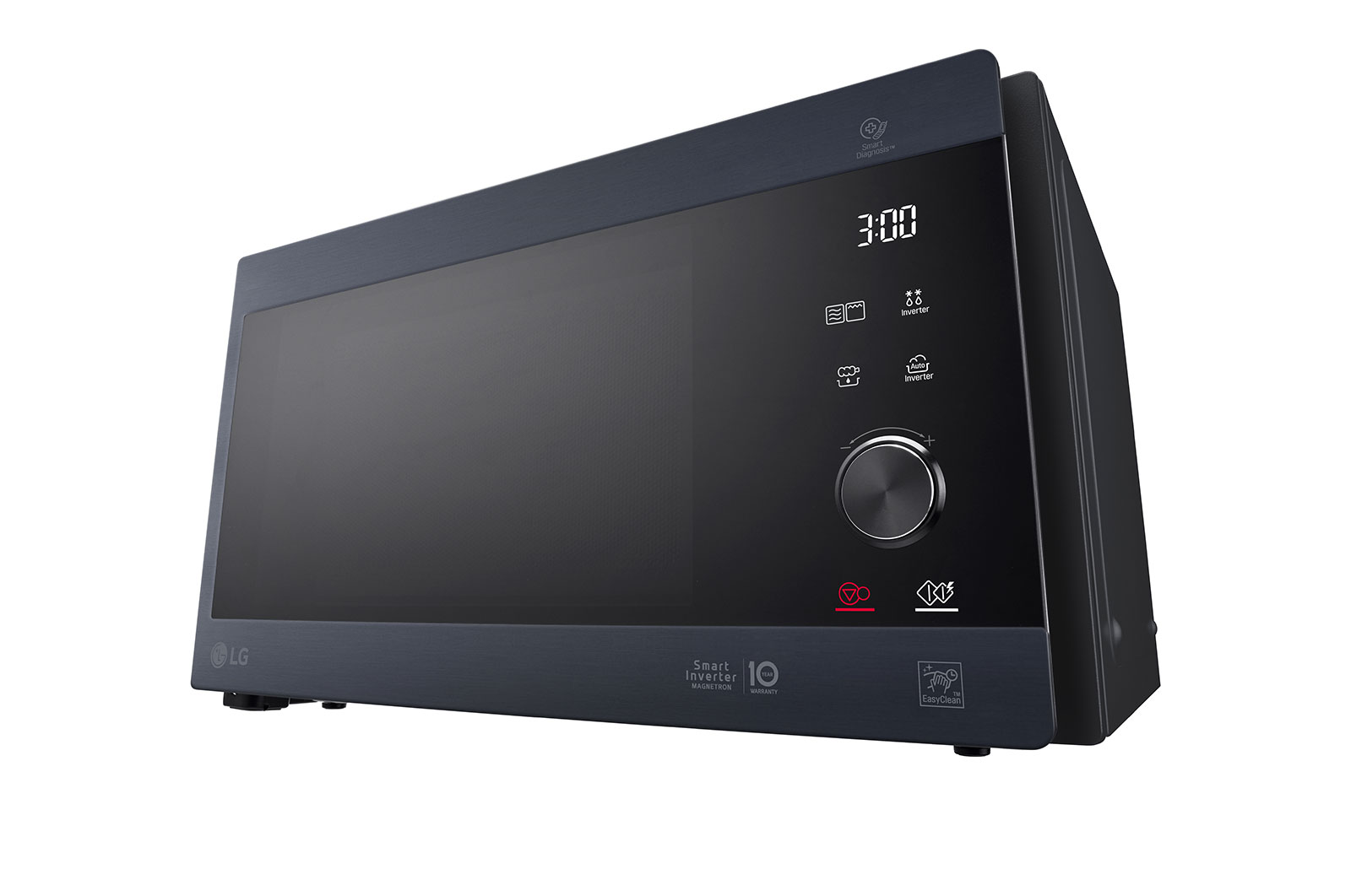 LG Micro-ondas com griLL | 25 L | 1000 W | Smart Inverter | EasyCLean™, MH6565CPW