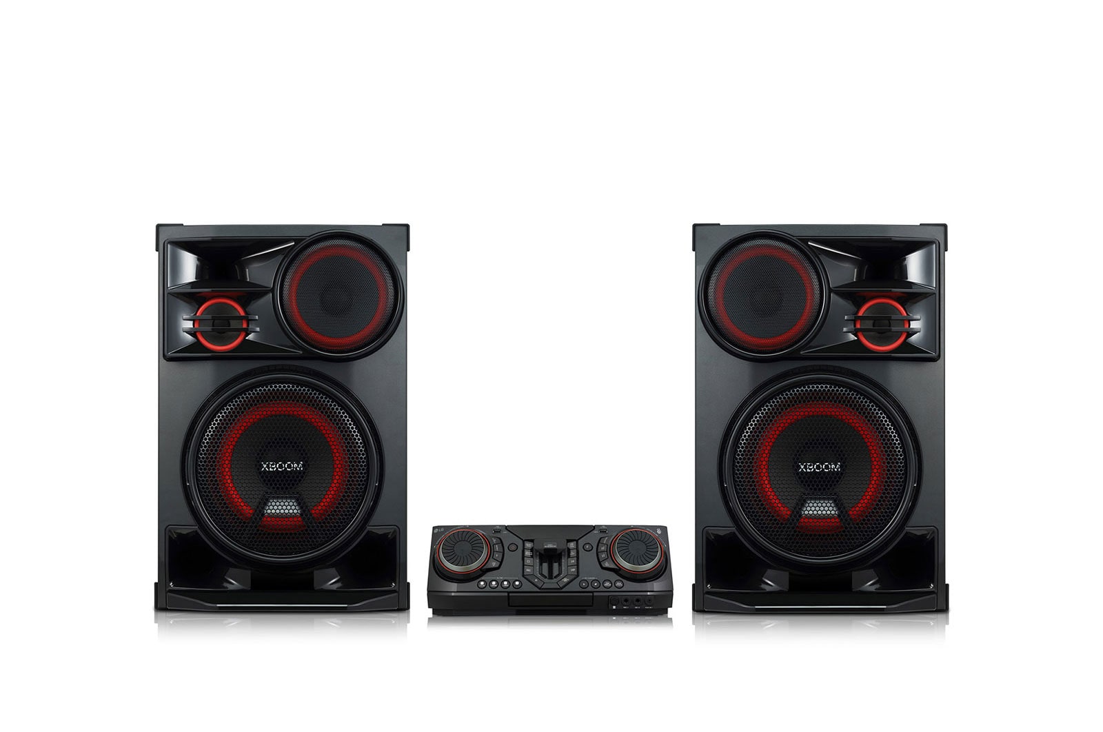 LG Sistema de entretenimento LG XBOOM CL98, 3500W, DJ, Karaoke, Sound Sync, Bluetooth, USB, AUX, CD, FM, CL98