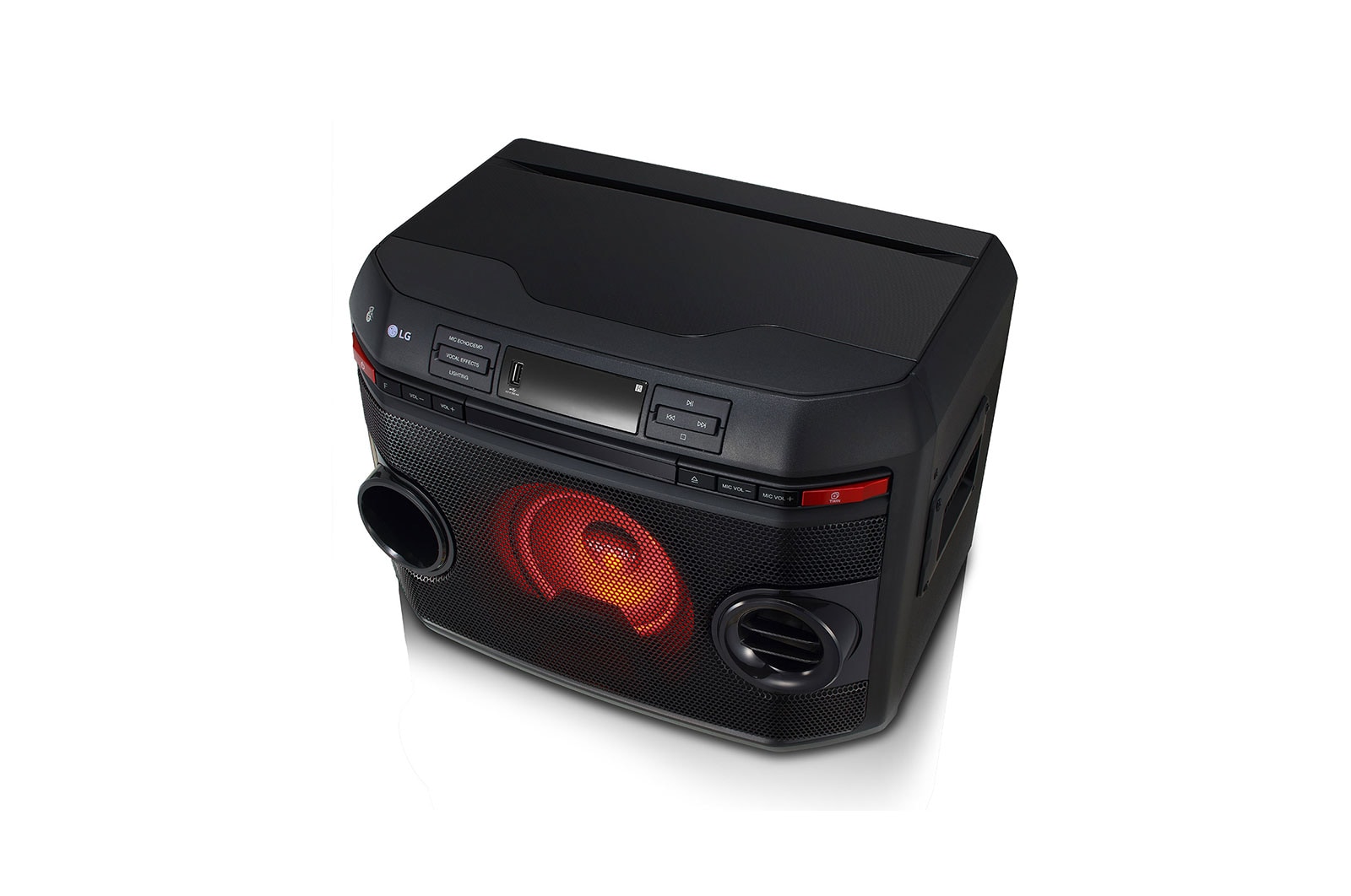 LG Coluna LG XBOOM OL45, 220W, DJ, Karaoke, Sound Sync, Bluetooth, USB, MIC, CD, FM, OL45
