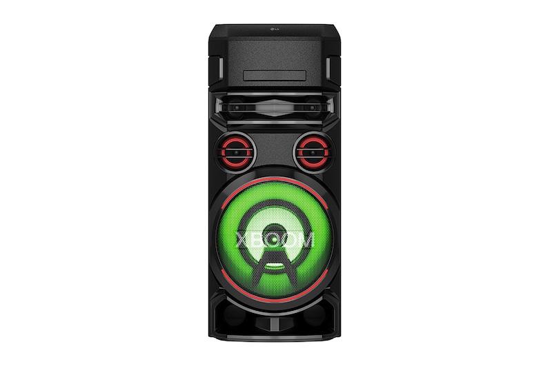 LG Coluna LG XBOOM ON7, 500W, DJ, Karaoke, Sound Sync, Bluetooth, USB, ligação ótica, MIC, CD, FM, ON7