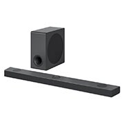 LG Barra de som LG S90QY, 520W, 5.1.3ch, Meridian, Dolby Atmos, DTS:X, Hi-Res Audio, HDMI eARC, ligação ótica, Bluetooth, USB, S90QY