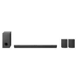 Barra de som LG S95QR, 810W, 9.1.5ch, Meridian, Dolby Atmos, DTS:X, Hi-Res Audio, HDMI eARC, ligação ótica, Bluetooth, USB