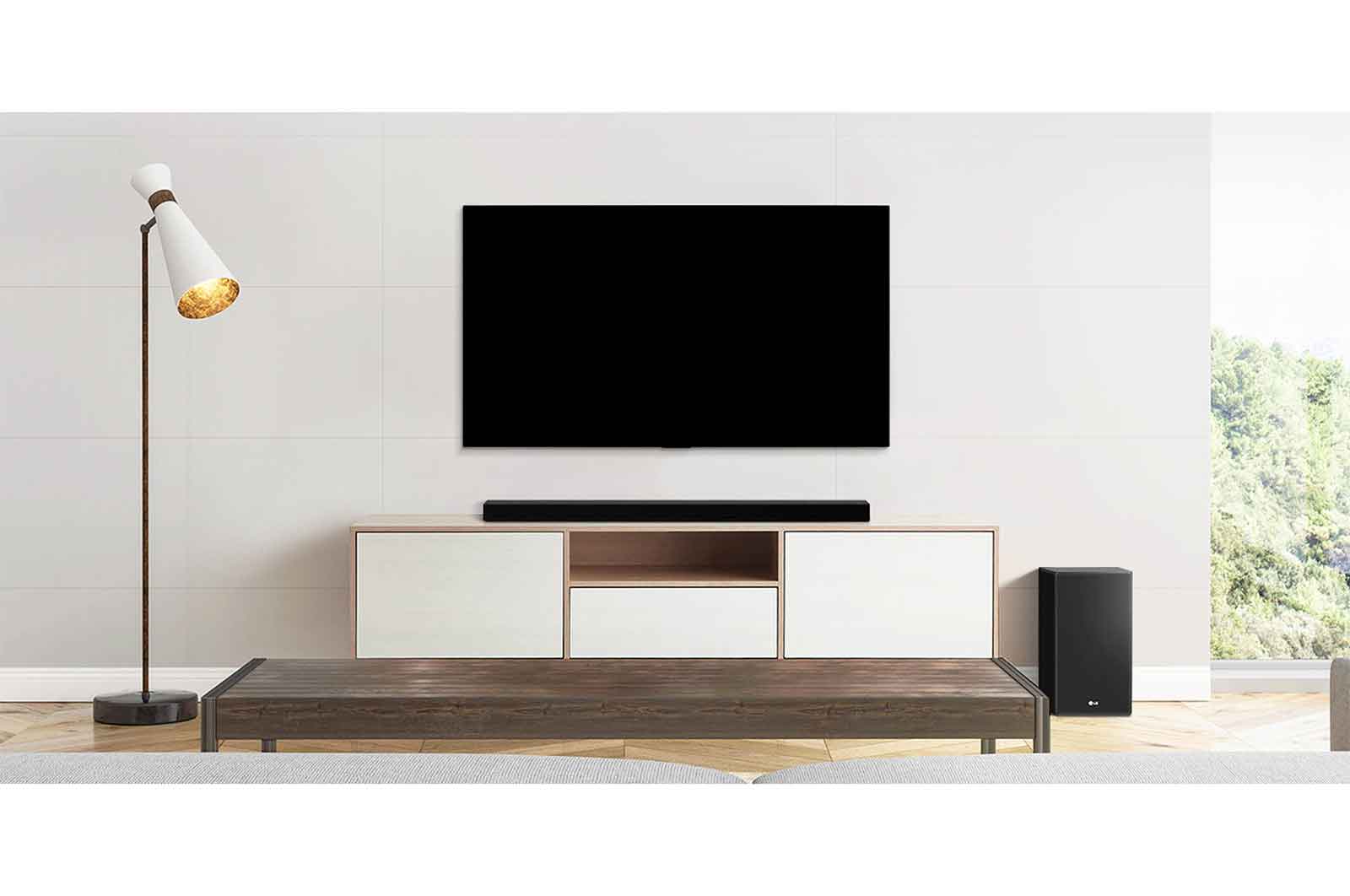 LG Barra de som LG SP9YA, 520W, 5.1.2ch, Meridian, Dolby Atmos, DTS:X, Hi-Res Audio, HDMI eARC, ligação ótica, Bluetooth, USB, SP9YA