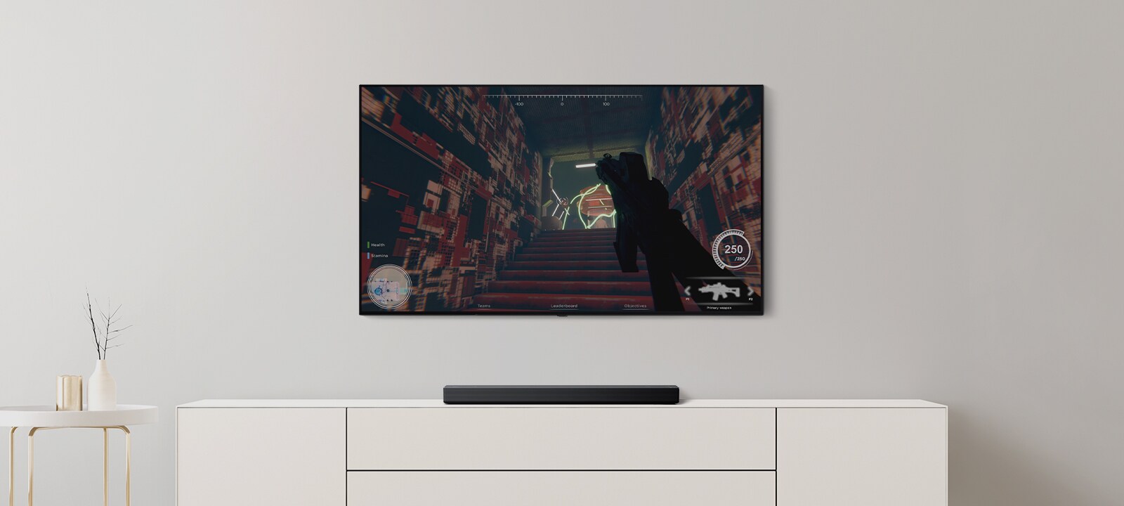 Barra de som LG SP7, 440W, 5.1ch, Meridian, Hi-Res Audio, HDMI ARC