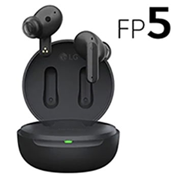 Imagem com fones de ouvido flutuando sobre um berço fechado.