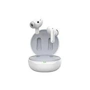 Imagem com fones de ouvido flutuando sobre um berço fechado.