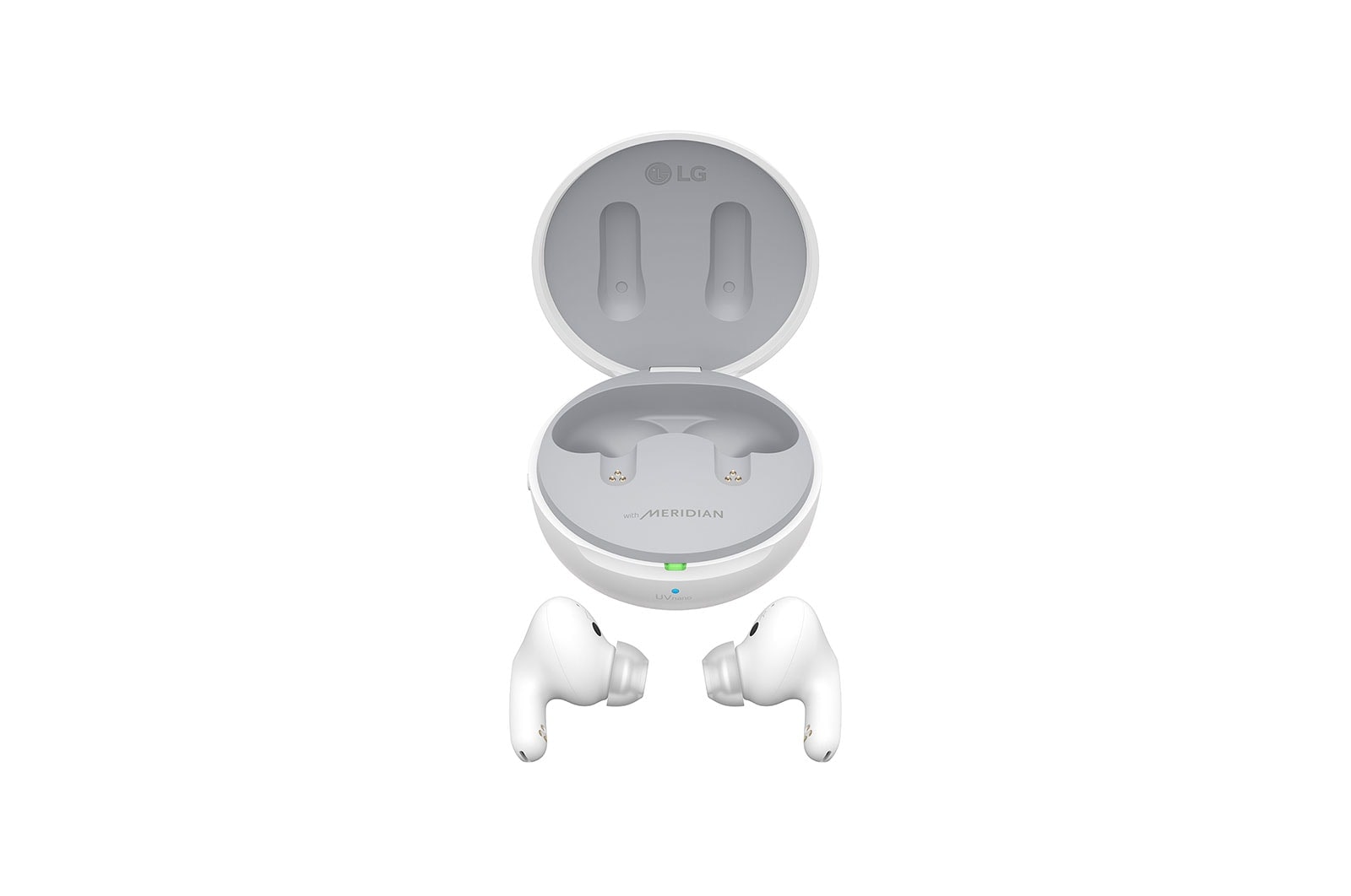 LG Auriculares sem fios LG TONE Free FP9W, Meridian, ANC, UVnano™, Plug & Wireless, IPX4, TONE-FP9W