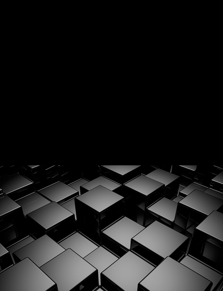 Cubos cinzentos com diferentes alturas posicionados aleatoriamente.