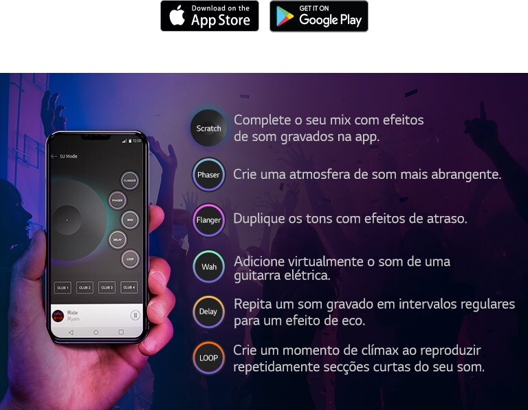Imagem ilustrativa da DJ app.