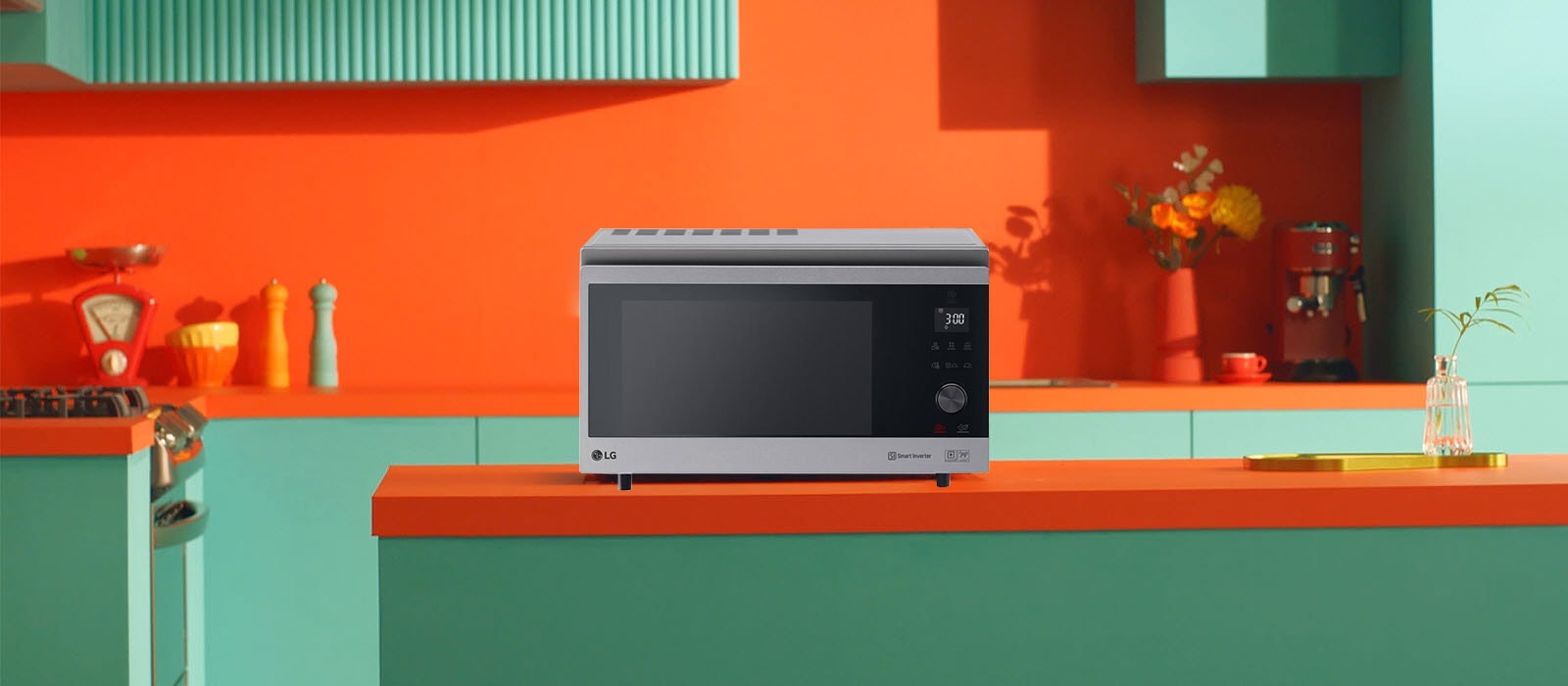 LG NeoChef™ num ambiente de cozinha.