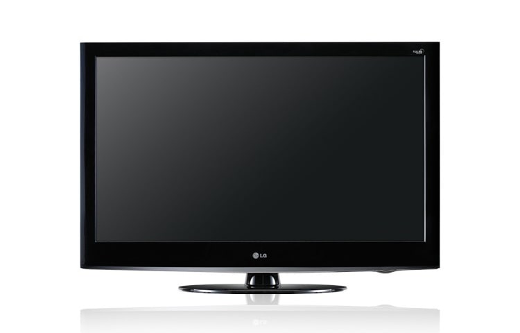 Vista frontal de 37&#34;Full HD LCD TV, 2x HDM I, Clear Voice II e Infinite Sound 37LD420C