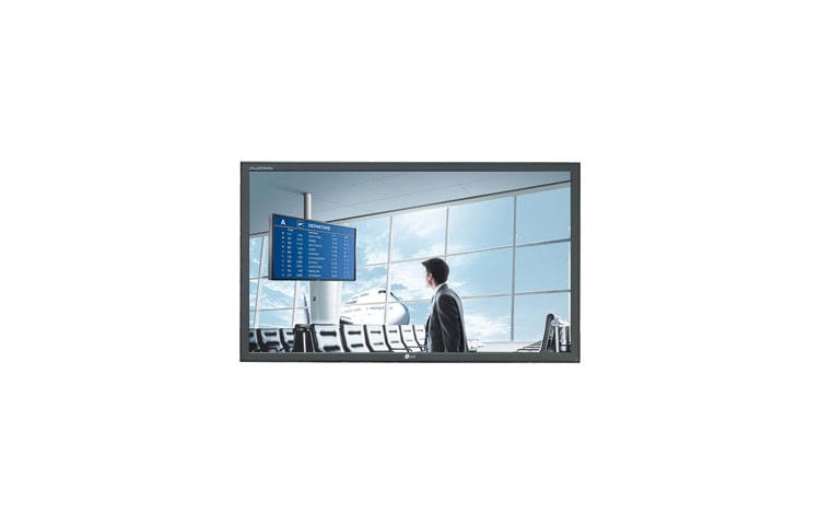 Vista frontal de Monitor LG de 52&#34; com formato 16:9 M5203C