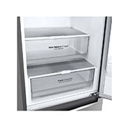 LG Combinado LG GBB61PZFFN, 341 litros, eficiência energética D, 1,86 m, Door Cooling+™, Wi-Fi, Shiny Steel, GBB61PZFFN