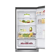 LG Combinado LG GBB61PZFFN, 341 litros, eficiência energética D, 1,86 m, Door Cooling+™, Wi-Fi, Shiny Steel, GBB61PZFFN