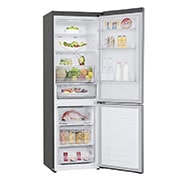 LG Combinado LG GBB61PZFFN, 341 litros, eficiência energética D, 1,86 m, Door Cooling+™, Wi-Fi, Shiny Steel, GBB61PZFFN