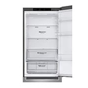 LG Combinado LG GBB61PZGCN, 341 litros, eficiência energética C, 1,86 m, Door Cooling+™, Shiny Steel, GBB61PZGCN