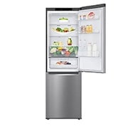 LG Combinado LG GBB61PZGCN, 341 litros, eficiência energética C, 1,86 m, Door Cooling+™, Shiny Steel, GBB61PZGCN