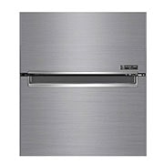 LG Combinado LG GBB61PZGFN, 341 litros, eficiência energética D, 1,86 m, Door Cooling+™, Shiny Steel, GBB61PZGFN