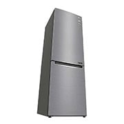 LG Combinado LG GBB61PZGFN, 341 litros, eficiência energética D, 1,86 m, Door Cooling+™, Shiny Steel, GBB61PZGFN