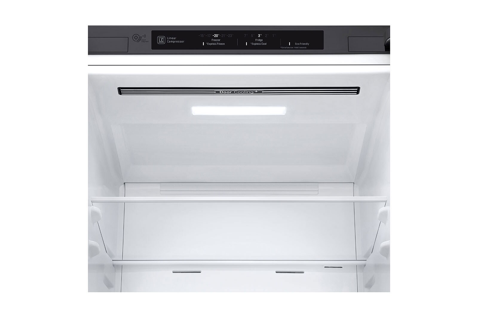 LG Frigorífico Combinado | 341 L | Etiqueta energética E | 1,86 m | DoorCooLing+™, GBB61PZJMN