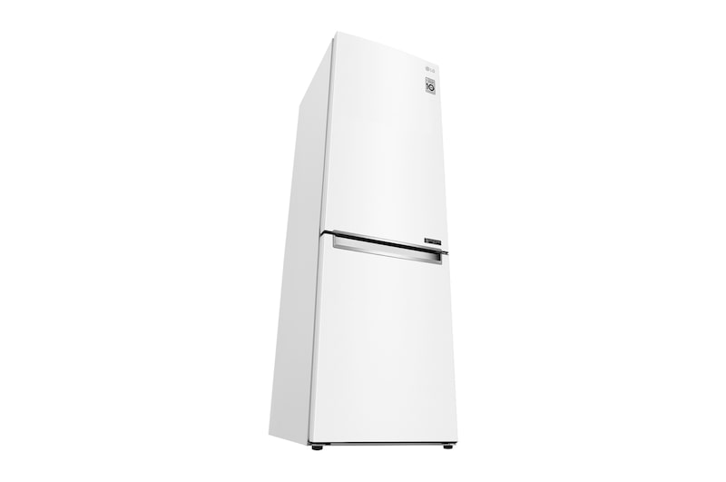 LG Combinado LG GBB61SWGFN, 341 litros, eficiência energética D, 1,86 m, Door Cooling+™, Super White, GBB61SWGFN