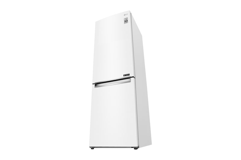 LG Combinado LG GBB61SWGFN, 341 litros, eficiência energética D, 1,86 m, Door Cooling+™, Super White, GBB61SWGFN