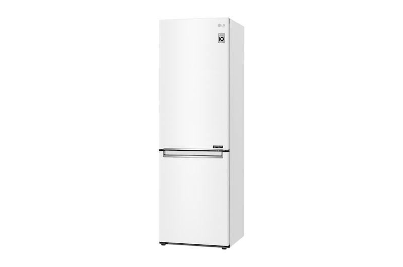 LG Combinado LG GBB61SWGFN, 341 litros, eficiência energética D, 1,86 m, Door Cooling+™, Super White, GBB61SWGFN