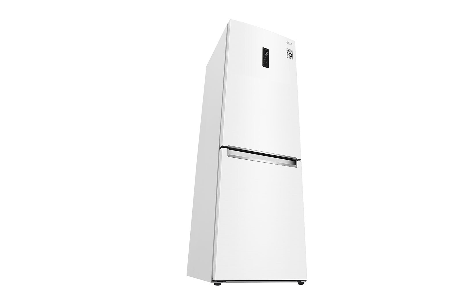 LG Combinado LG GBB61SWHMN, 341 litros, eficiência energética E, 1,86 m, Door Cooling+™, Wi-Fi, Super White, GBB61SWHMN