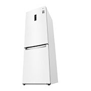 LG Combinado LG GBB61SWHMN, 341 litros, eficiência energética E, 1,86 m, Door Cooling+™, Wi-Fi, Super White, GBB61SWHMN