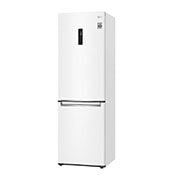 LG Combinado LG GBB61SWHMN, 341 litros, eficiência energética E, 1,86 m, Door Cooling+™, Wi-Fi, Super White, GBB61SWHMN