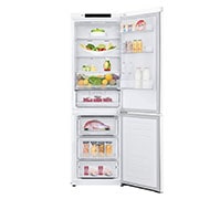 LG Frigorífico Combinado | 341 L | Etiqueta energética E | 1,86 m | DoorCooLing+™, GBB61SWJMN