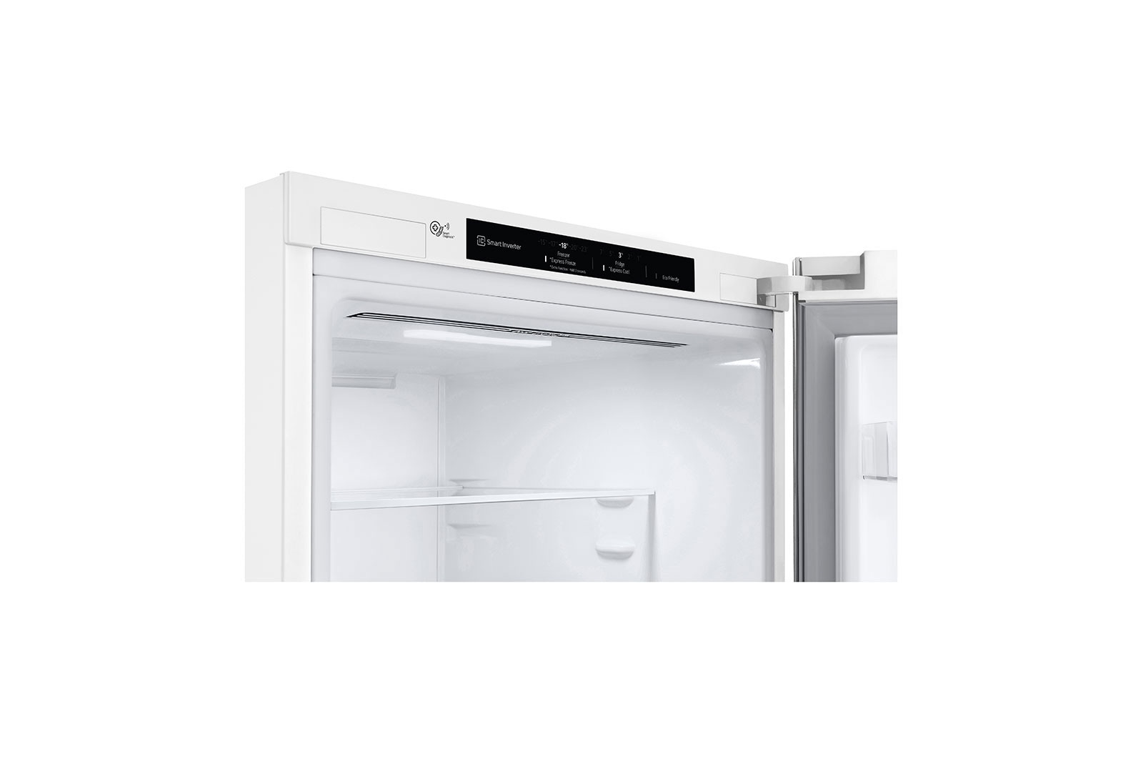 LG Frigorífico Combinado | 341 L | Etiqueta energética E | 1,86 m | DoorCooLing+™, GBB61SWJMN