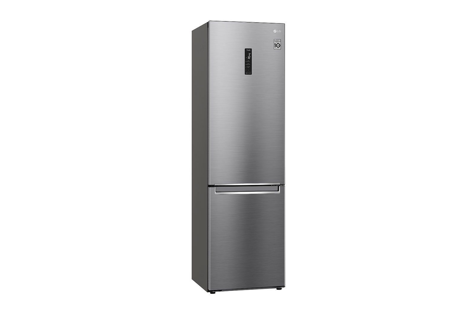 LG Frigorífico Combinado | 384 L | Etiqueta energética D | 2,03 m | DoorCooLing+™ | FRESHConverter™ | Wi-Fi, GBB62PZFGN