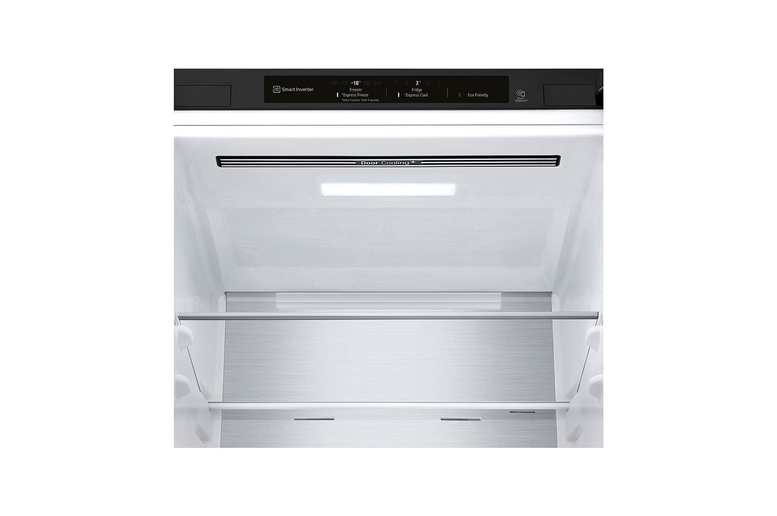 LG Frigorífico Combinado | 341 L | Etiqueta energética D | 1,86 m | DoorCooLing+™ | FRESHConverter™ | FRESHBaLancer™, GBB71MCVGN