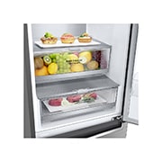 LG Frigorífico Combinado | 341 L | Etiqueta energética D | 1,86 m | DoorCooLing+™ | FRESHConverter™ | FRESHBaLancer™ | Wi-Fi, GBB71PZUGN