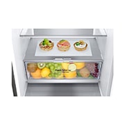 LG Frigorífico Combinado | 341 L | Etiqueta energética D | 1,86 m | DoorCooLing+™ | FRESHConverter™ | FRESHBaLancer™ | Wi-Fi, GBB71PZUGN