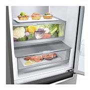 LG Frigorífico Combinado | 341 L | Etiqueta energética C | 1,86 m | DoorCooLing+™ | FRESHConverter™ | FRESHBaLancer™, GBB71PZVCN1