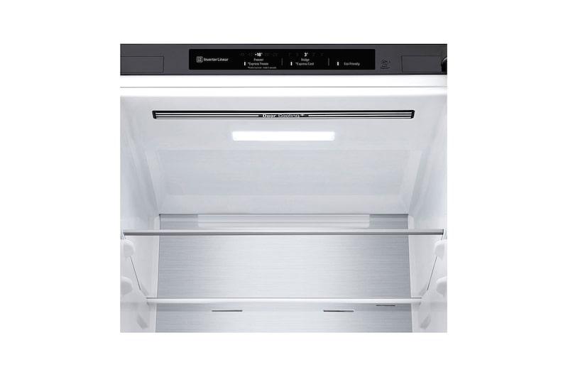 LG Combinado LG GBB71PZVCN, 341 litros, eficiência energética C, 1,86 m, Door Cooling+™, Shiny Steel, GBB71PZVCN