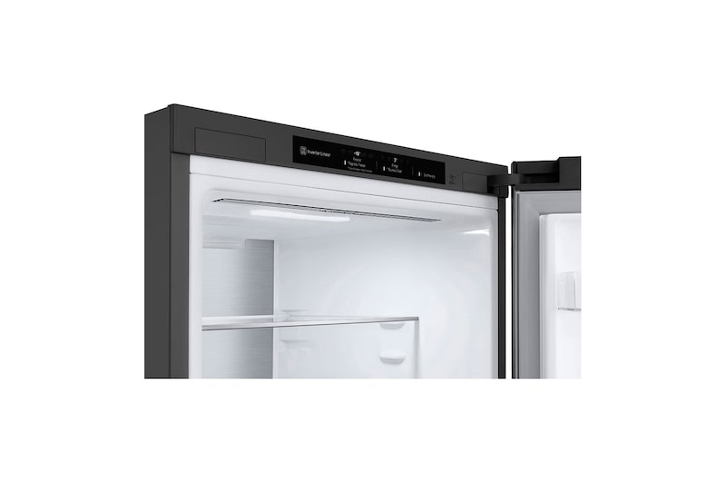 LG Combinado LG GBB71PZVCN, 341 litros, eficiência energética C, 1,86 m, Door Cooling+™, Shiny Steel, GBB71PZVCN